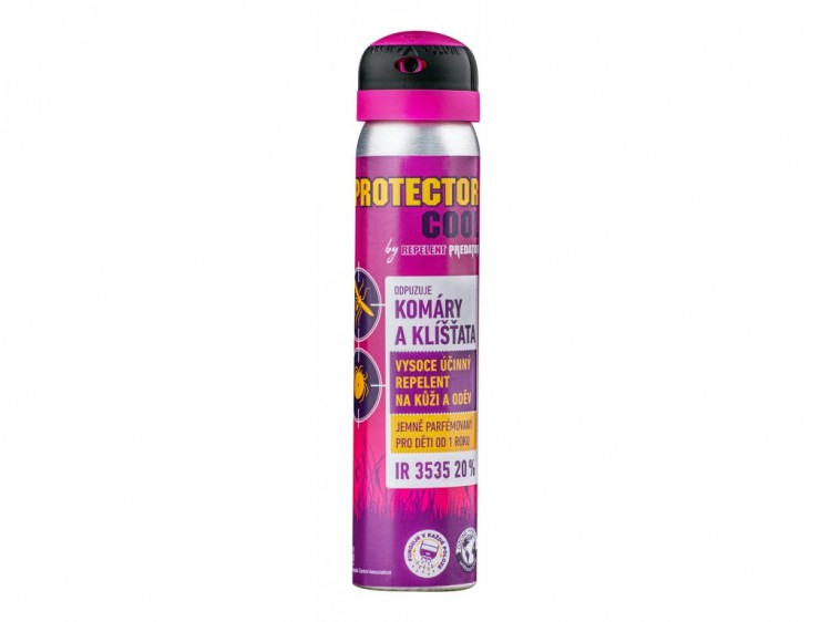 Protector Cool repelent pro děti 90ml | Kosmetické a dentální výrobky - Vlasové kosmetika - Přípravky proti parazitům Protector Cool repelent pro děti 90ml | Kosmetické a dentální výrobky - Vlasové kosmetika - Přípravky proti parazitům